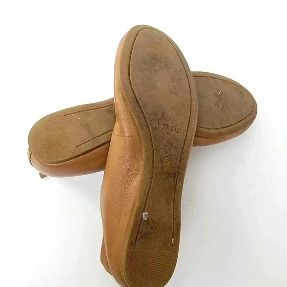 J. Crew Cece Nude Tan Ballet Flats - 8 - Picture 4 of 10